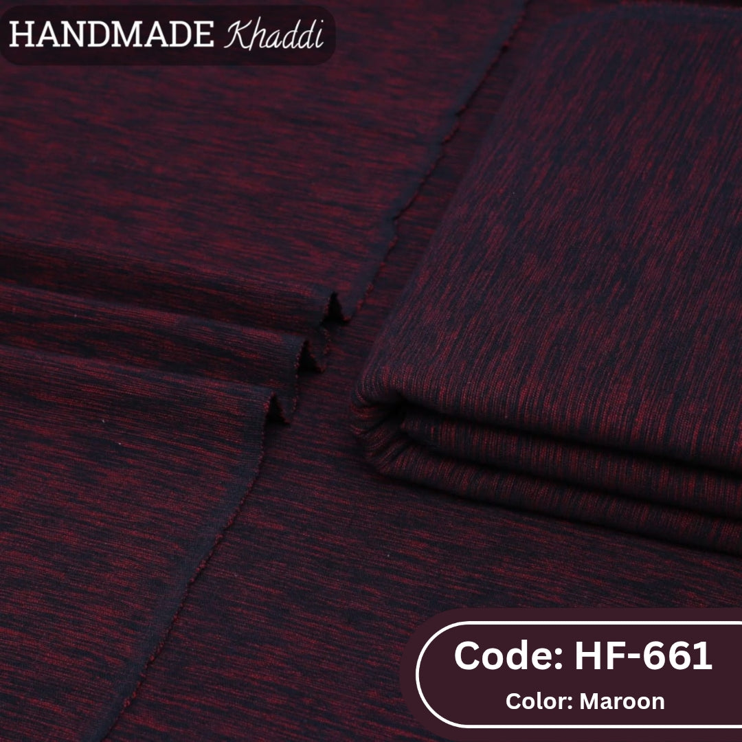 Men's Unstitched Handmade Khaddar|premium quality|